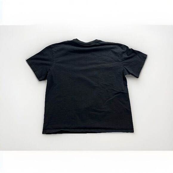 Hustlin Y2K Graphic Shirt Maine Coon Cat Size Small Black Retro Style Banger - Picture 6 of 8